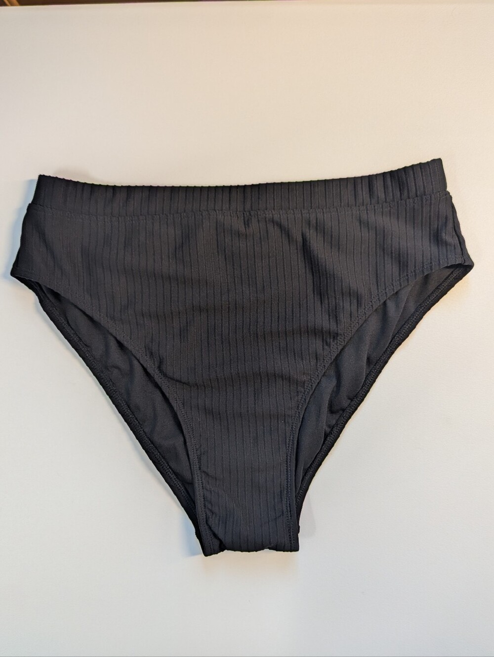 Xhilaration Ribbed High Rise Bikini Bottoms size Juniors Large